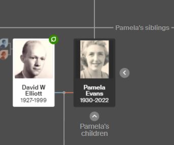 Pamela Elliot Family Tree